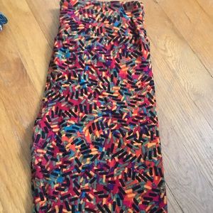 Lularoe sprinkle leggings